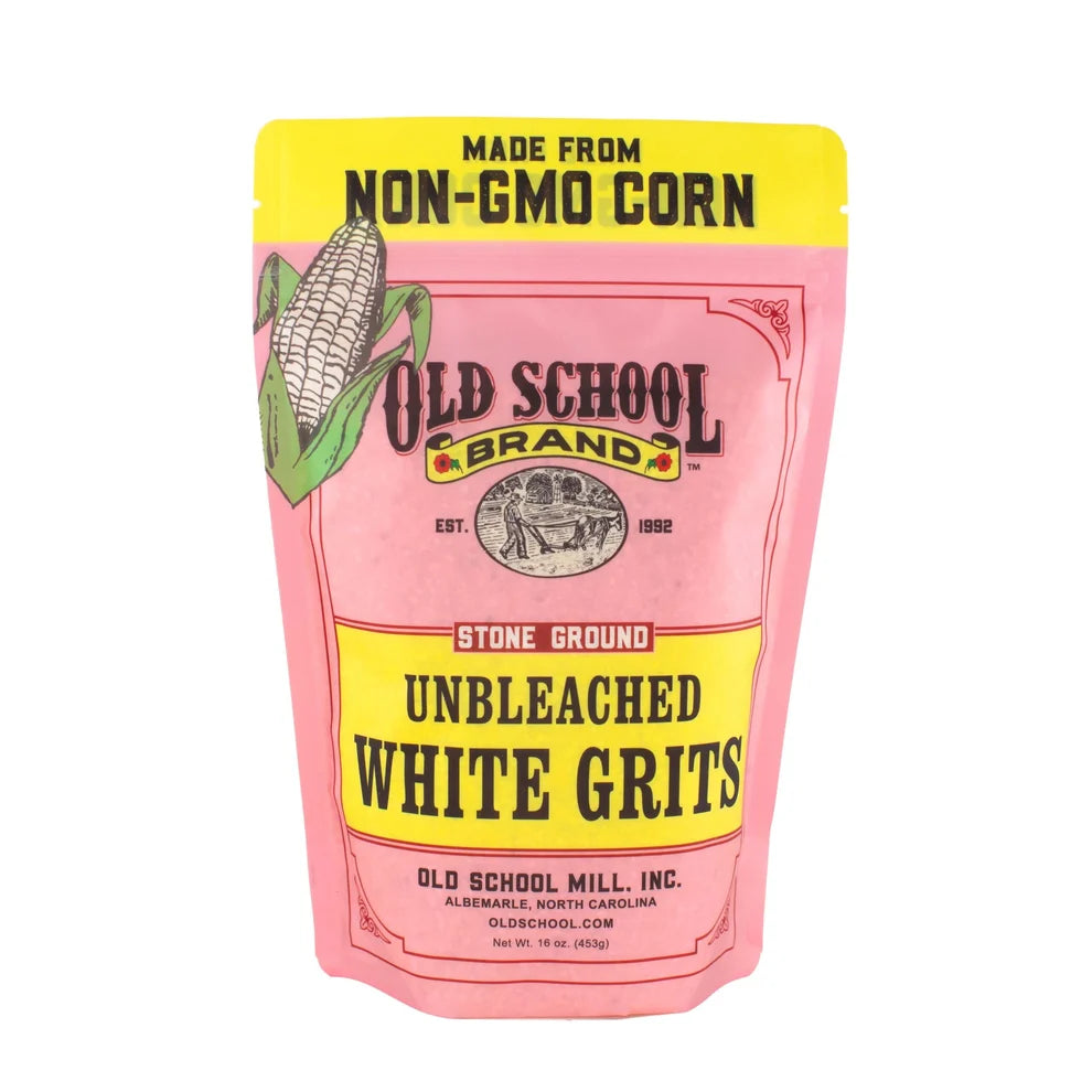 Stone Ground White Grits, 16 oz.