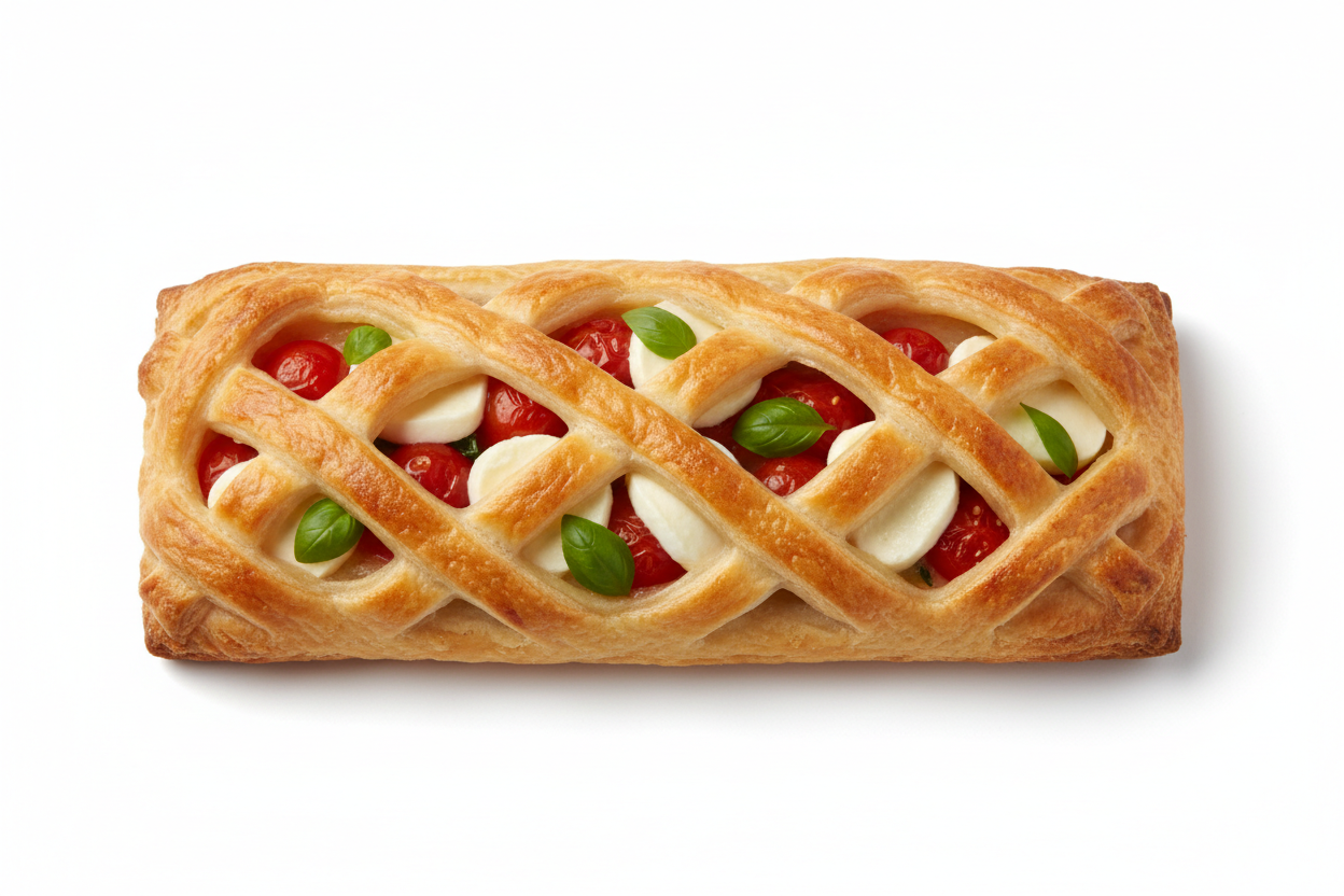 Margherita Bistro Pastry with Lattice Top