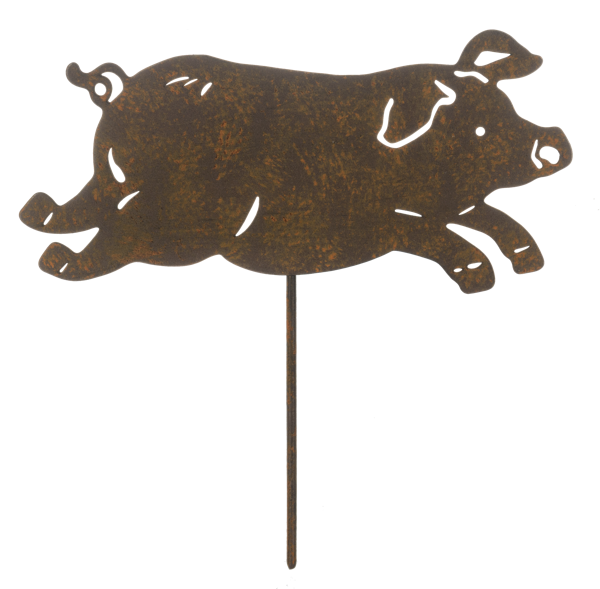 Pig Garden Stake MG200924