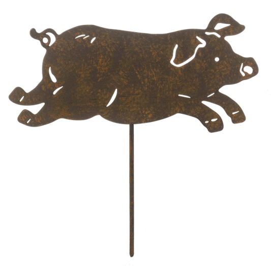 Pig Garden Stake MG200924