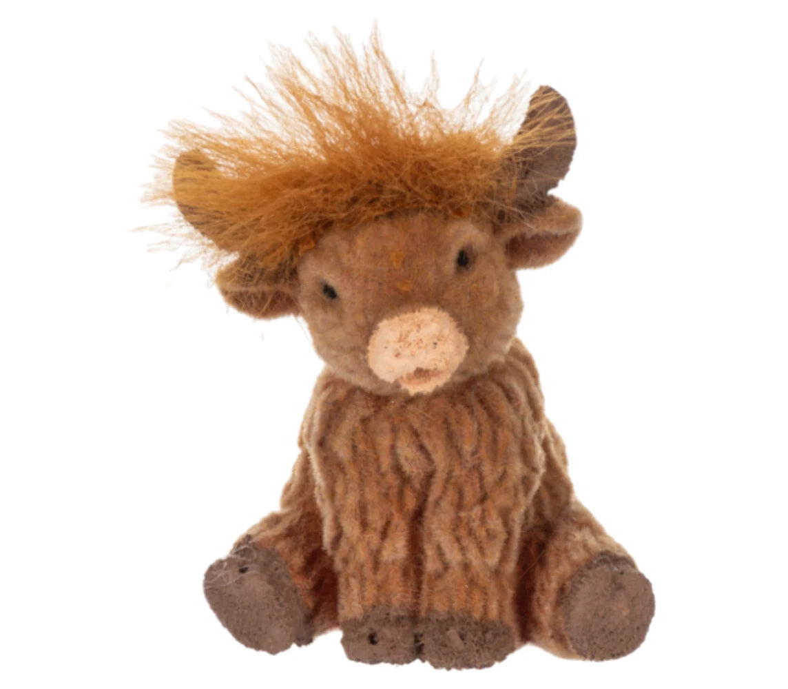 Happy Little Highland Cow Charm