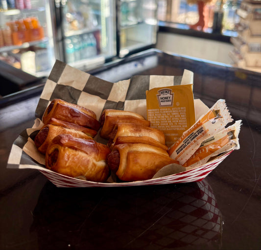 Mini Pretzel Dogs