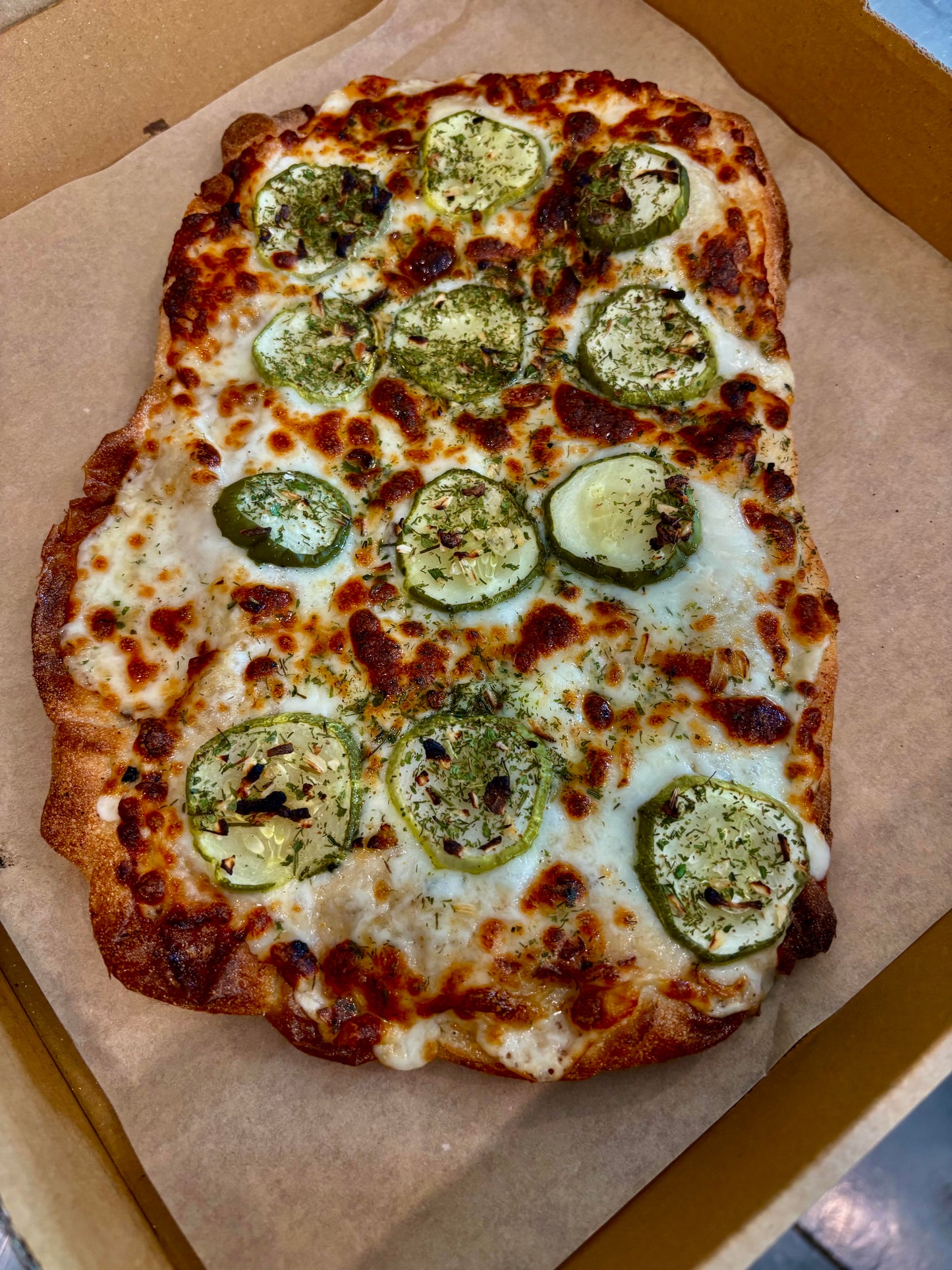 Thrill of a Dill Flatbread
